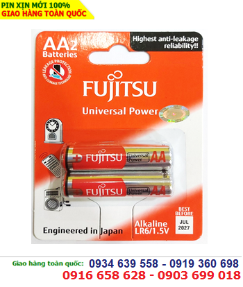 Fujitsu LR6-FU-W, Pin AA 1,5V Fujitsu LR6-FU-W Universal Power chính hãng Made in Indonesia